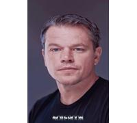 Notebook : Matt Damon Wide Ruled Paper Notebook Journal - Thankgiving Notebook - Lined Workbook for Teens Kids Students Girls #669