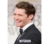Notebook : Matthew Morrison College Ruled Notebook for Writing, Thankgiving Notebook for Fans , Gift Idea #703
