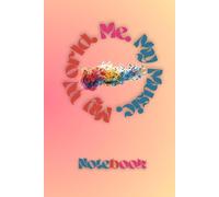 NOTEBOOK ME. MY MUSIC. MY WORLD: Inspirational Blank Sheets Notebook To Write In And For Drawing
