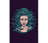 Notebook: Medusa Snake-Haired Greek Mythology Snake Girl Creature Blank Lined Notebook Journal Diary