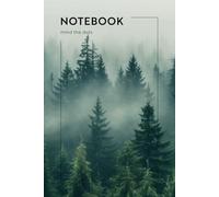 NOTEBOOK. Mind the dots: 93 dotted pages for Notes, Sketches, and Everything in Between | Minimalist design - Evergreen Dreams
