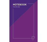 NOTEBOOK. Mind the dots: 93 dotted pages for Notes, Sketches, and Everything in Between | Minimalist design - Color Split