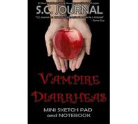 Notebook mini-Sketchpad Vampire Diarrhea Humor Art Novel-style Cover Fantasy Horror: (Gothic Gift below $6)