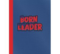 Notebook: Navy Blue Leadership Journal | 8.5 x 11, 120 Pages | Professional Development Planner for Management, Business, Goals & Executive Growth