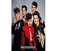 NOTEBOOK : New Kids On The Block Plan Your Day Notebook 104page , 6x9inch for Business , School , Home or Work #747