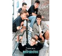 NOTEBOOK : New Kids On The Block Plan Your Day Notebook 104page , 6x9inch for Business , School , Home or Work #748