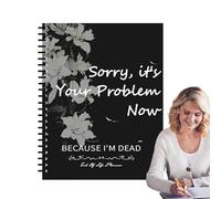 Notebook Organizer Personal Information - Peace of Mind Planner | Guided Organizer Estate Planning | Funeral Spiral Binder for Registering Belongings Business Affairs