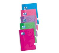 Notebook Oxford Multicolour Din A4 5 Pieces 80 Sheets NEW