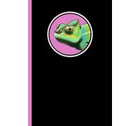 Notebook: Panther Chameleon , Reptile Themed, NB0046