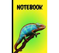 Notebook: Panther Chameleon, Reptile Themed, NB0051