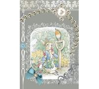 Notebook - Peter Rabbit - Beatrix Potter: Designer themed Notebook 6" x 9" college lines (Beatrix Potter Tribute stationary)