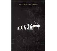 Notebook Planner Evolution Pianist Gift Music Musician Piano: Book, Money, Bill, Personal, 6x9 inch, 114 Pages, Planning, Daily Journal