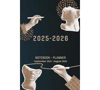 Notebook - Planner September 2025 to August 2026: Weekly layouts, Organiser, Diary, Journal (Academic Diary September 2025 to August 2026)