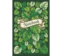 Notebook: Pothos Plant Lined Notebook: 120-Page Botanical Aesthetic Journal for Writing & School