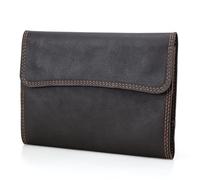 Notebook Protector with 2 Card Slots Cash Compartment PU Leather Cover 8.98x6.69Inch for Sleeve