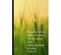 Notebook: Psalms 4:8 wheat field