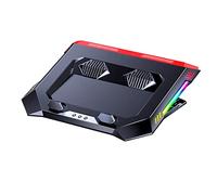 Notebook Radiator Computer Base Plate RGB High Speed Fans Cooling Bracket For Gaming Laptop Cooler Stand Pad For 12-17in Notebook Radiator