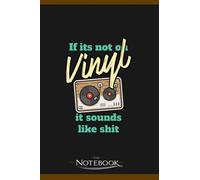 Notebook: Record Collector And Vintage Vinyl Lover Turntable Music 5: Gratitude Notebook 120 Pages, 6x9 Journal Gift for Family, Friend and Yourself