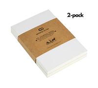 Notebook Refill Inserts by Antony Olivier | Lined Paper | 2-Pack | 100 Sheets Colour Ivory (200 Pages) | Size A5 (205 x 143 mm)