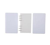 Notebook Resin Casting Moulds Kit, A6 Notebook Cover Silicone Moulds with Book Binder Rings,Refill Paper for DIY Epoxy Resin