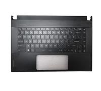 Notebook RGB Backlit PalmRest&US Keyboard For MSI GS66 P66 MS-16V1 3076V1C211Y31 1 TYPE-C 2 USB on the right 15.6' English US NO Frame