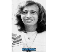 Notebook : Robin Gibb Lined Notebook Journal 6 x 9" 100 Pages for School Supplies , Thankgiving Notebook Gift #29