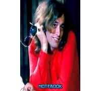 Notebook : Robin Gibb Lined Notebook Journal 6 x 9" 100 Pages for School Supplies , Thankgiving Notebook Gift #28