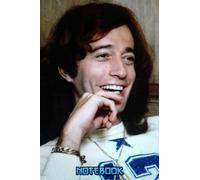 Notebook : Robin Gibb Lined Notebook Journal 6 x 9" 100 Pages for School Supplies , Thankgiving Notebook Gift #54