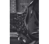 Notebook: Rock n Roll Metal Guitar Lyrics Music A5 lined Journal