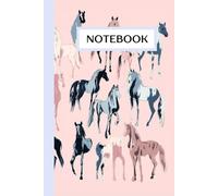 Notebook: Saddle up for inspiration-this "horse-themed notebook" is ready to ride with you on every adventure!