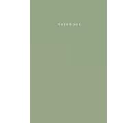 Notebook: Sage green notebook