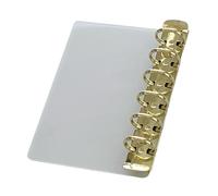 Notebook Side Insert Binder Clip Adjustable Refillable Partition Pad for Journal Planner Scrapbooking Office Supplies Creative Studio Accessory