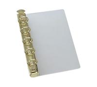 Notebook Side Insert Binder Clip Adjustable Refillable Partition Pad for Journal Planner Scrapbooking Office Supplies Creative Studio Accessory