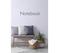 Notebook: Sketch and design your home in this grid style notebook