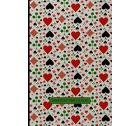 Notebook Spade Heart Diamond Club: Lined Card Suit Symbols Journal for Notes, Planning & Everyday Writing, Notebook, 110 Pages