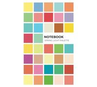Notebook spring light palette: Ideal for a special person who likes style, fashion, trends and is interested in color and beauty types analysis