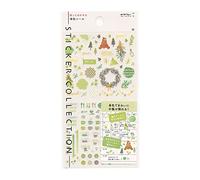 Notebook Stickers/Removable Single Color Stickers [Green] 82561006
