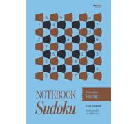 Notebook Sudoku Vol. 1 Pocket Edition: Easy to Hard Sudoku | Pocket sized 105×153mm | 100 puzzles plus solutions (Notebook Sudoku Pocket Edition)