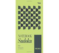 Notebook Sudoku Vol. 2: Easy Sudoku for travelers | TN Insert sized 110×210mm | 160 puzzles plus solutions (Notebook Sudoku TN Inserts)
