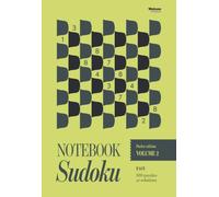 Notebook Sudoku Vol. 2 Pocket Edition: Easy Sudoku | Pocket sized 105×153mm | 100 puzzles plus solutions (Notebook Sudoku Pocket Edition)