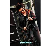 Notebook : Synyster Gates Avenged Sevenfold Notebook Journal Gift Lined Paper Book for Writing, Perfect Present for Fans, Thankgiving Notebook Diary #568