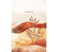 Notebook: Taccuino a righe per lavoro, studio e tempo libero con copertina flessibile