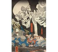 Notebook: Takiyasha The Witch and The Skeleton Spectre: 6x9 College Ruled 200 Page Japanese Yokai Notebook