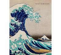Notebook: The Great Wave off Kanagawa by Katsushika Hokusai notebook - 8.5 x 11 inches - 100 pages - Lined
