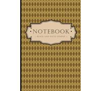 Notebook: The Yellow and Black Grimoire for Writing with Kindness and Grit
