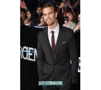 Notebook : Theo James Lined Composition Thankgiving Notebook Journal Birthday Present Gift for Lovers #313