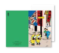 Notebook Tintin, Thomson and Thompson Chinese The Blue Lotus 12,5x20cm (54383)
