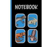 Notebook: Tokay Gecko, Reptile Themed, NB0066