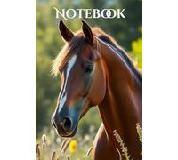 Notebook: " Touch of Grace": Horse Notebook