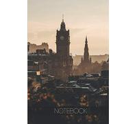 Notebook - Travel Journal - 110 pages: Edinburgh, Scotland - Balmoral hotel Castle